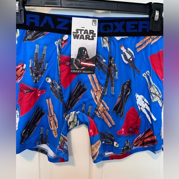 StarWars Men’s Boxers by Crazy Boxer Sz LRG (36-38) NWT - Picture 12 of 13